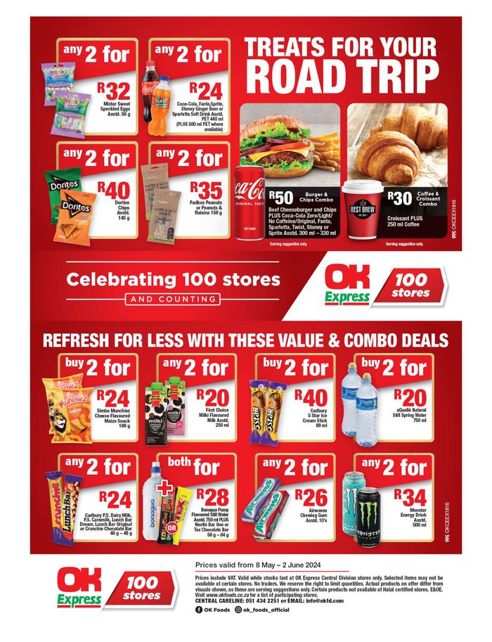 OK Express catalogue in Potchefstroom | Ok Express weekly specials | 2024/05/08 - 2024/06/02