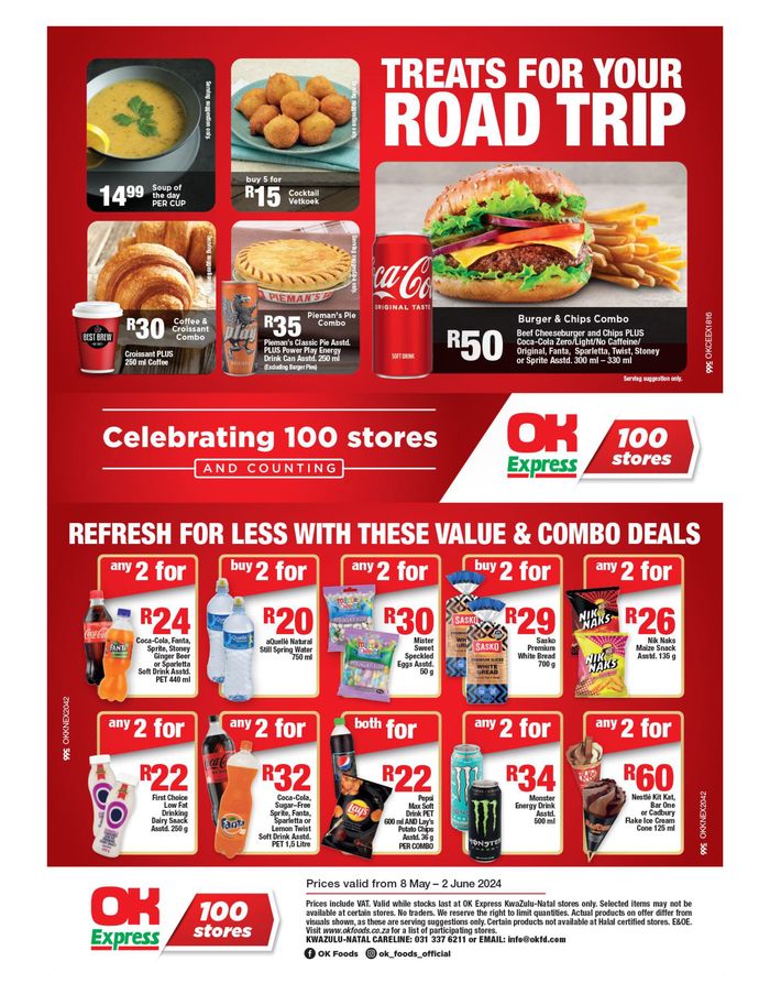 OK Express catalogue in Sandton | Ok Express weekly specials 08 May - 02 June | 2024/05/08 - 2024/06/02