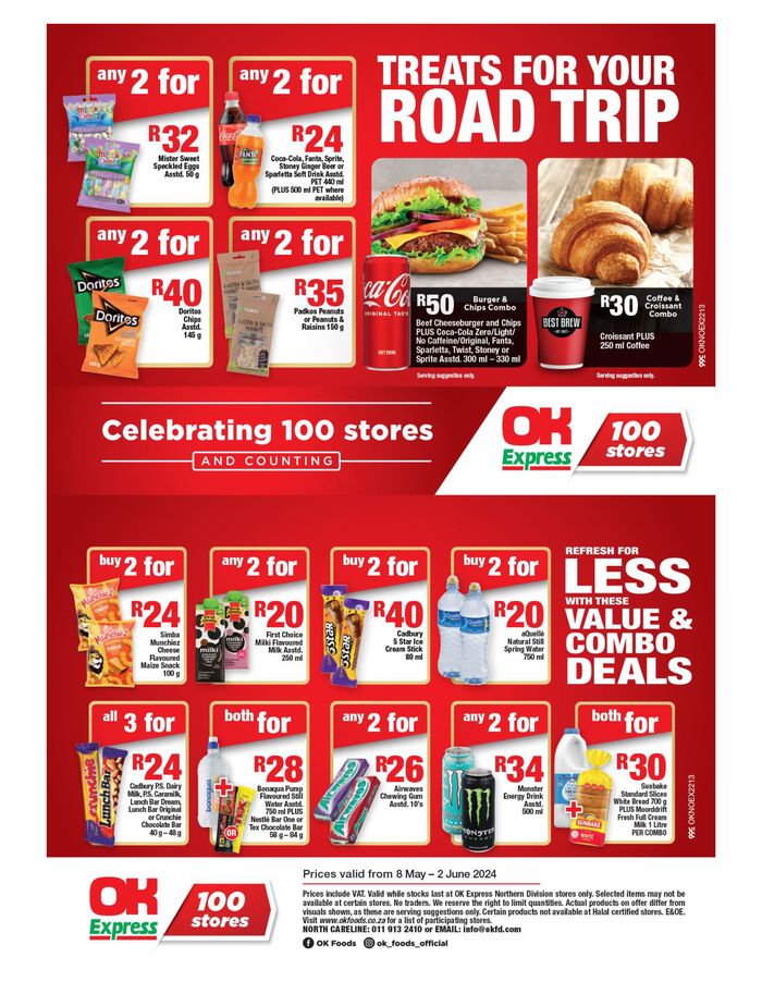OK Express catalogue in Centurion | Ok Express weekly specials 08 May - 02 June | 2024/05/08 - 2024/06/02