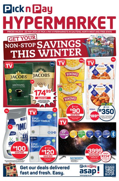 Pick n Pay Hypermarket catalogue in Atteridgeville | Pick n Pay Hypermarket weekly specials | 2024/05/09 - 2024/05/22