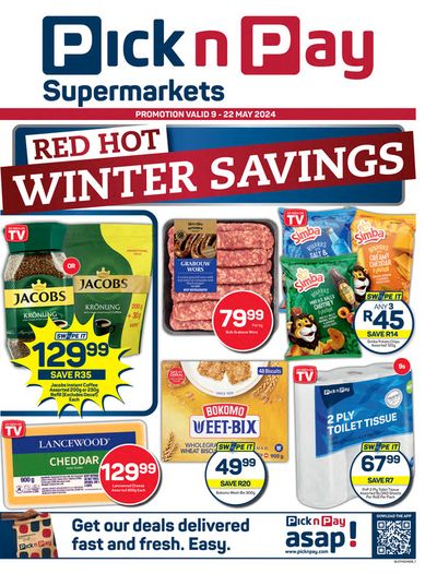 Pick n Pay catalogue in Roodepoort | Pick n Pay weekly specials 09 - 22 May | 2024/05/09 - 2024/05/22
