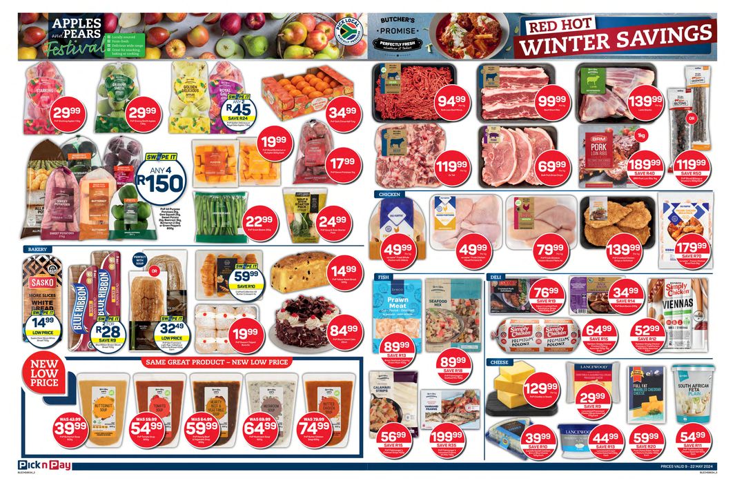 Pick n Pay catalogue in Grahamstown | Pick n Pay weekly specials | 2024/05/09 - 2024/05/22