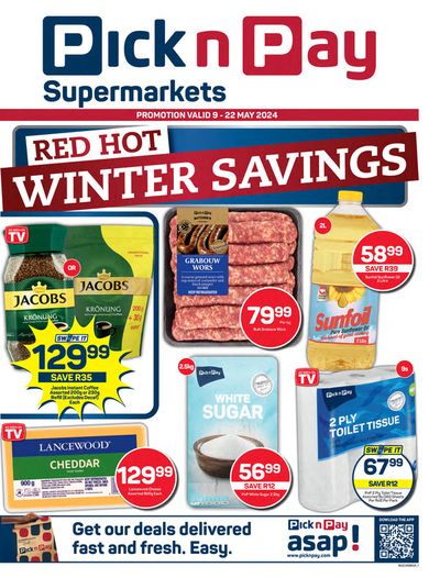 Pick n Pay catalogue in King William's Town | Pick n Pay weekly specials | 2024/05/09 - 2024/05/22