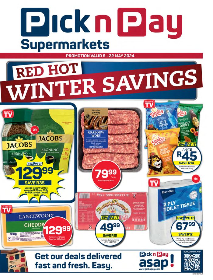 Pick n Pay catalogue in Guguletu | Pick n Pay weekly specials | 2024/05/09 - 2024/05/22