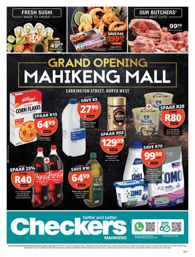 Checkers catalogue in Bloemfontein | Checkers Mahikeng Mall Store Opening 9 May - 19 May | 2024/05/09 - 2024/05/19