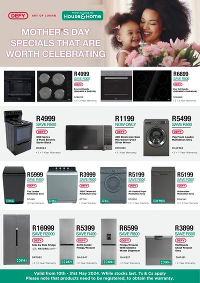 House & Home catalogue in Margate | Promotions House & Home | 2024/05/10 - 2024/05/31