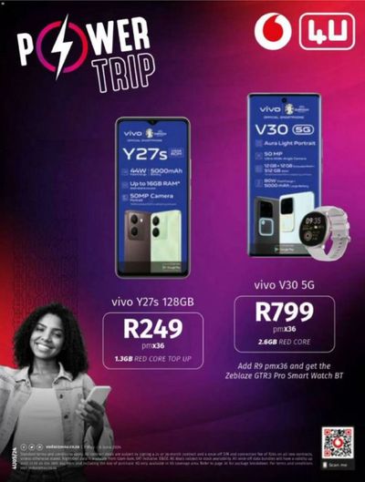 Electronics & Home Appliances offers in Aliwal North | sale in Vodacom | 2024/05/10 - 2024/06/06