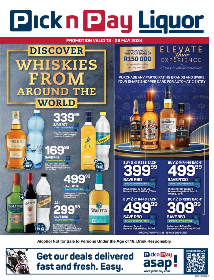 Pick n Pay Liquor catalogue in Standerton | Pick n Pay Liquor weekly specials | 2024/05/13 - 2024/05/26