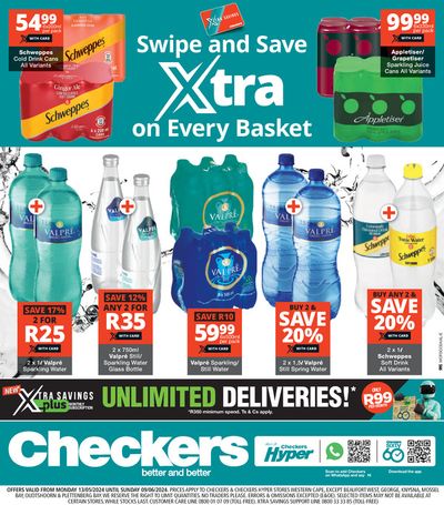 Groceries offers in Crossroads | Checkers Xtra Savings 13 May - 9 June in Checkers | 2024/05/13 - 2024/06/09