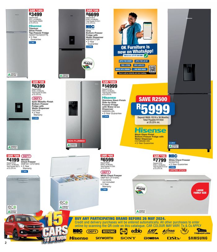 OK Furniture in Bloemfontein Weekly Catalogues & Specials Tiendeo