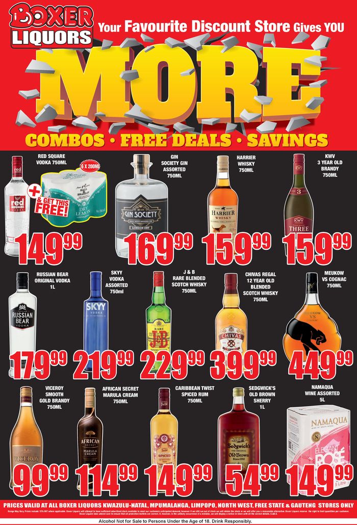 Boxer Liquors Specials & Catalogues May 2024 Tiendeo