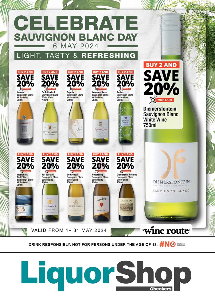 Checkers Liquor Shop catalogue in Bloemfontein | sale | 2024/05/13 - 2024/05/31