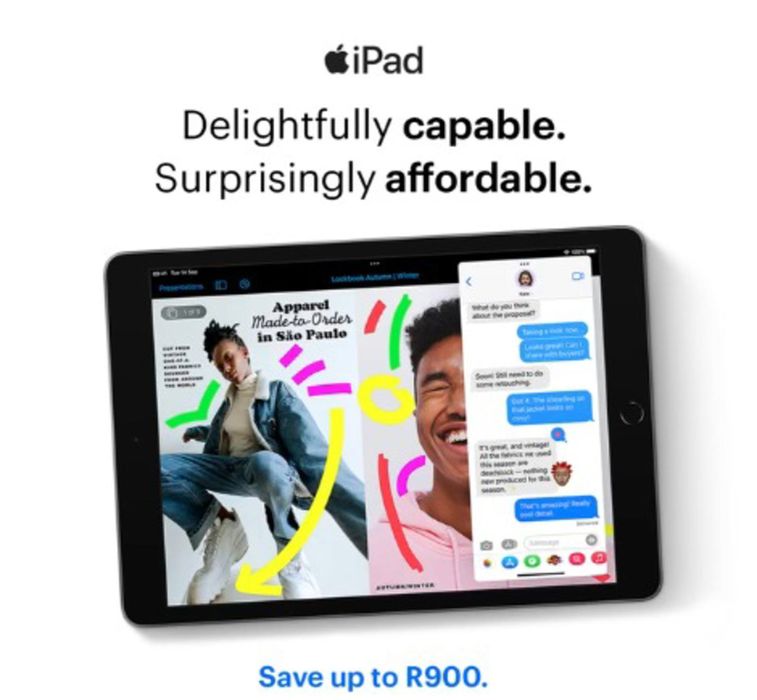 Digicape catalogue in Roodepoort | Save up to R900 on iPad at Digicape | 2024/05/14 - 2024/05/28