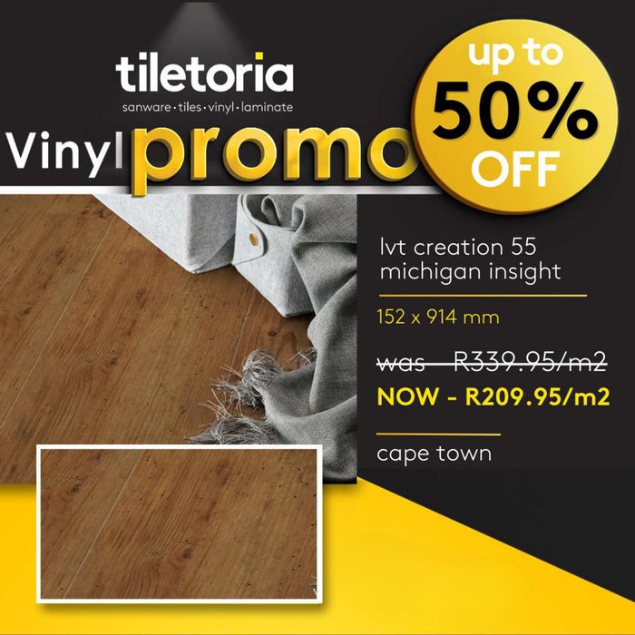 Tiletoria catalogue in Sandton | Vinyl Promo | 2024/05/14 - 2024/05/28