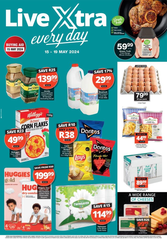Checkers catalogue in Roodepoort | Checkers Xtra Savings | 2024/05/16 - 2024/05/19