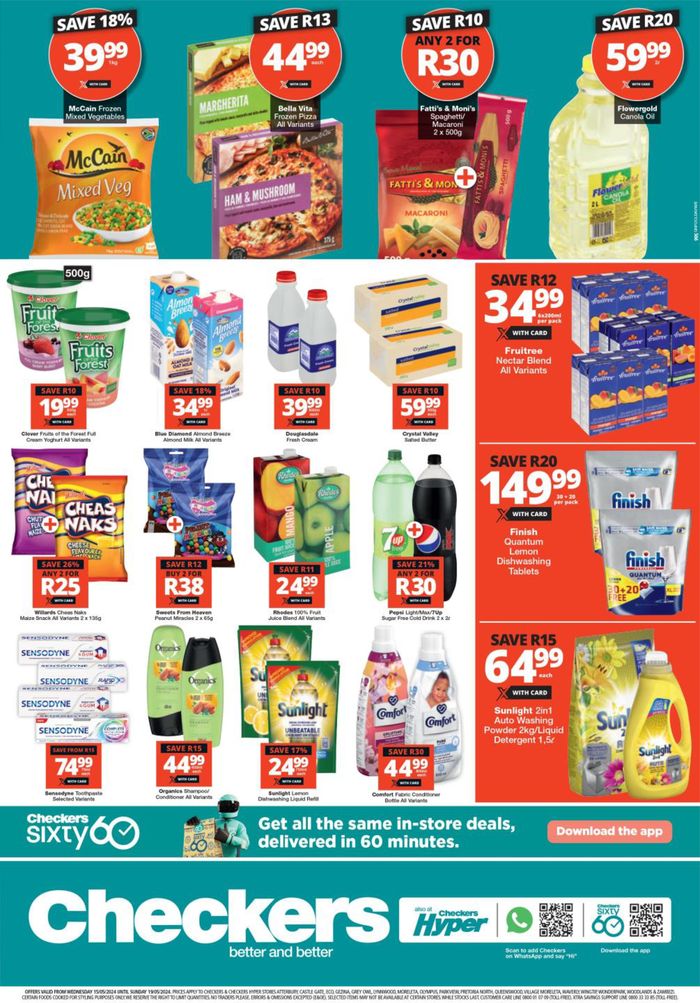 Checkers catalogue in Roodepoort | Checkers Xtra Savings | 2024/05/16 - 2024/05/19