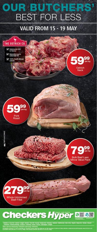 Checkers catalogue in Thabazimbi | Checkers Hyper Butchery Promotion  | 2024/05/16 - 2024/05/19