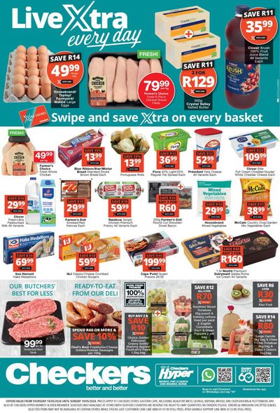Checkers catalogue in Port Elizabeth | Checkers Xtra Savings  | 2024/05/16 - 2024/05/19