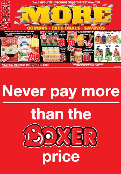 Boxer catalogue in Eshowe | GP Weekly Specials | 2024/05/16 - 2024/05/19