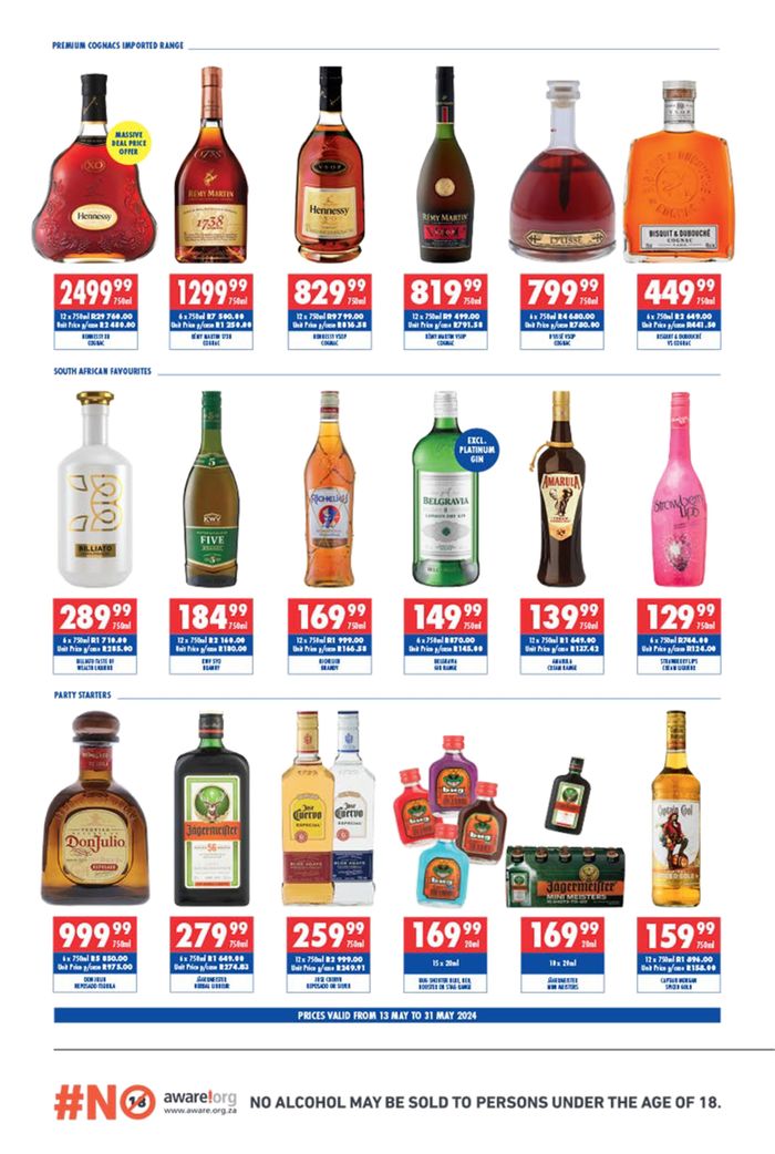 Ultra Liquors catalogue in Middelburg (Mpumalanga) | May Broadsheet Deals | 2024/05/16 - 2024/05/31