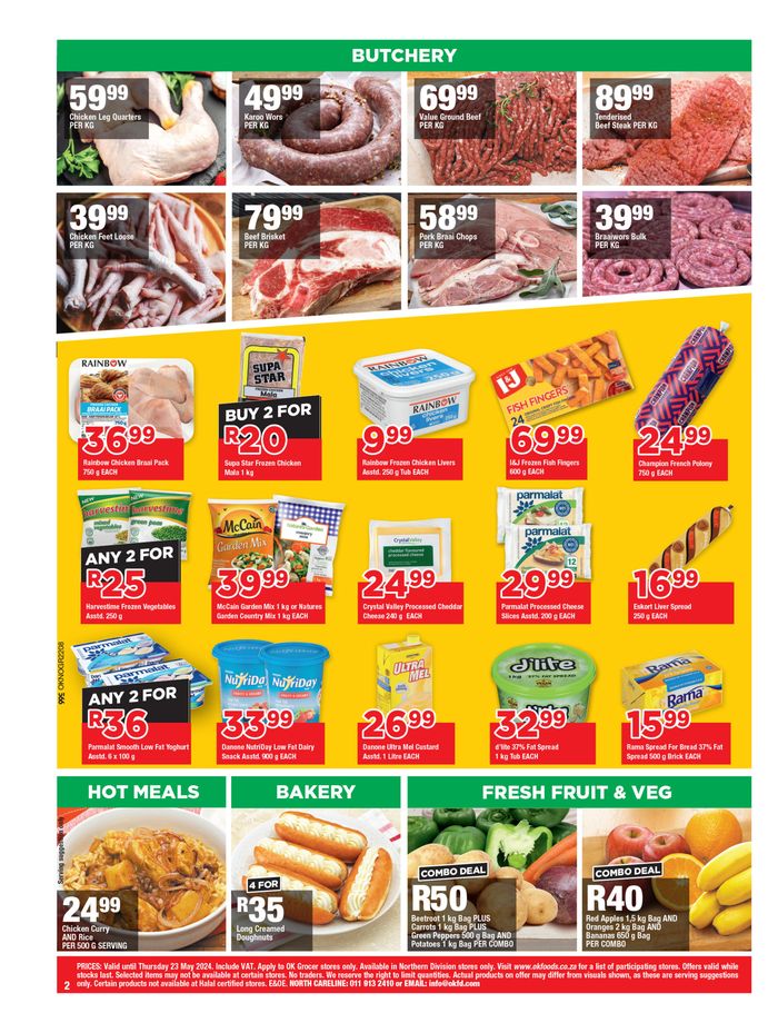 OK Grocer catalogue in Middelburg (Mpumalanga) | OK Grocer weekly specials | 2024/05/17 - 2024/05/23