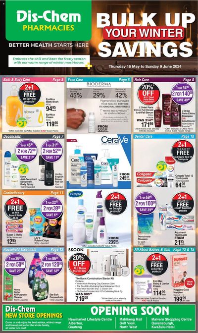 Dis-Chem catalogue in Brits | Dis-Chem weekly specials | 2024/05/20 - 2024/06/09
