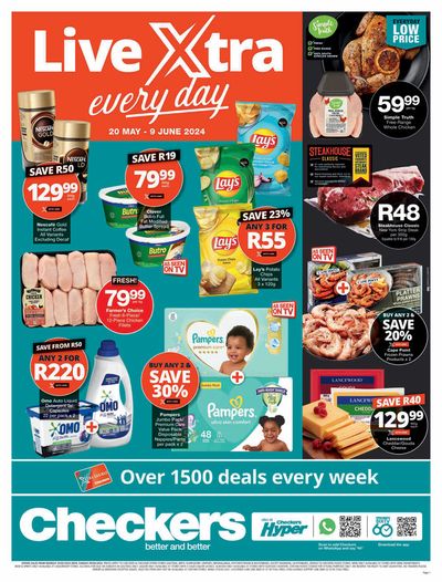 Checkers catalogue in Hartbeespoort | Live extra every day! | 2024/05/20 - 2024/06/09