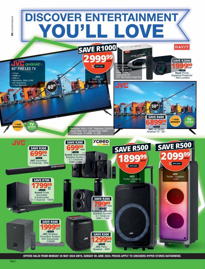 Checkers catalogue in Beaufort West | Checkers weekly specials | 2024/05/20 - 2024/06/09