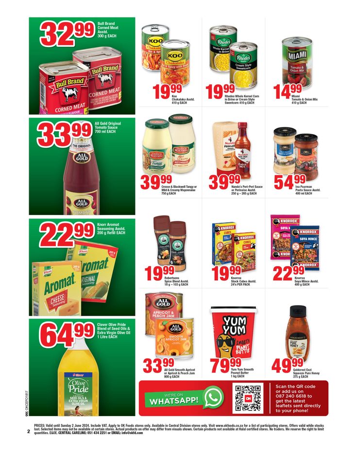 OK Foods catalogue in Lambert's Bay | Special-Deals | 2024/05/22 - 2024/06/02