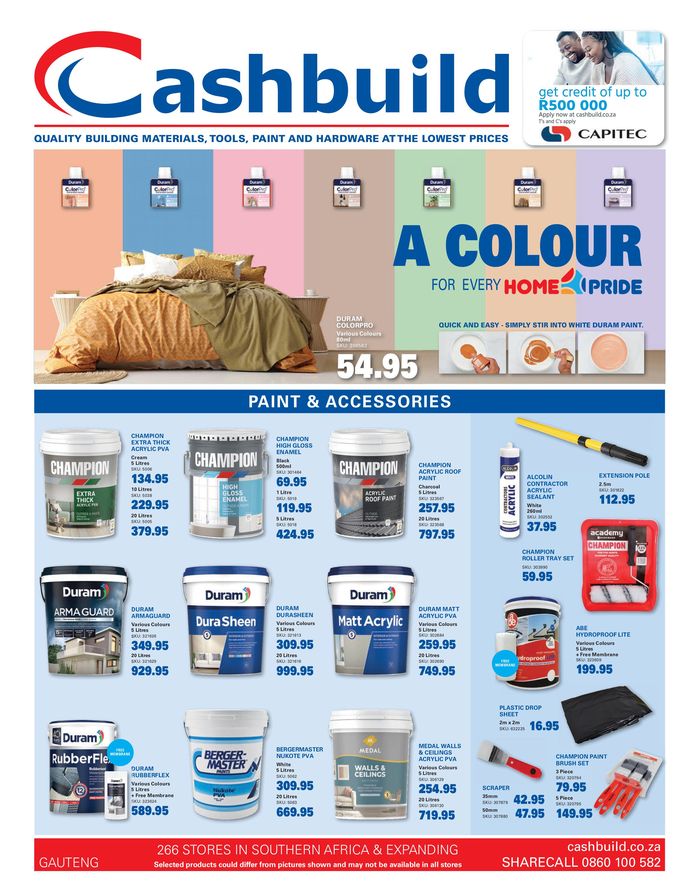 Cashbuild catalogue in Thokoza | Cashbuild weekly specials | 2024/05/21 - 2024/06/23