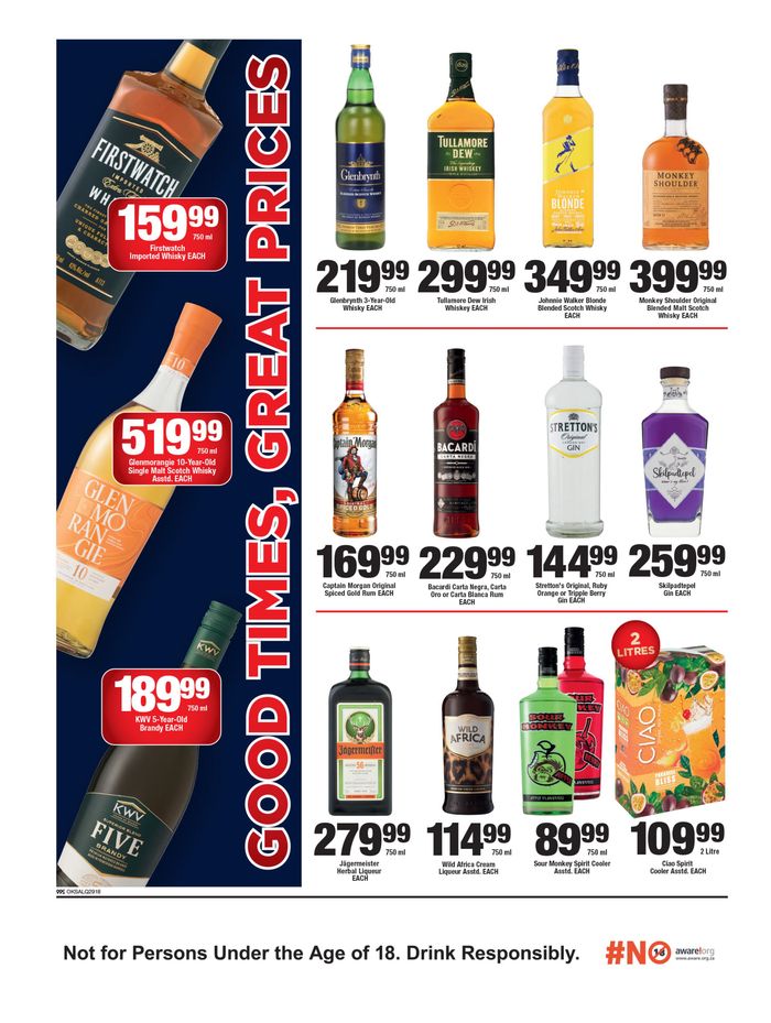 OK Liquor catalogue in Beaufort West | Save & drive home a winner. | 2024/05/22 - 2024/06/02
