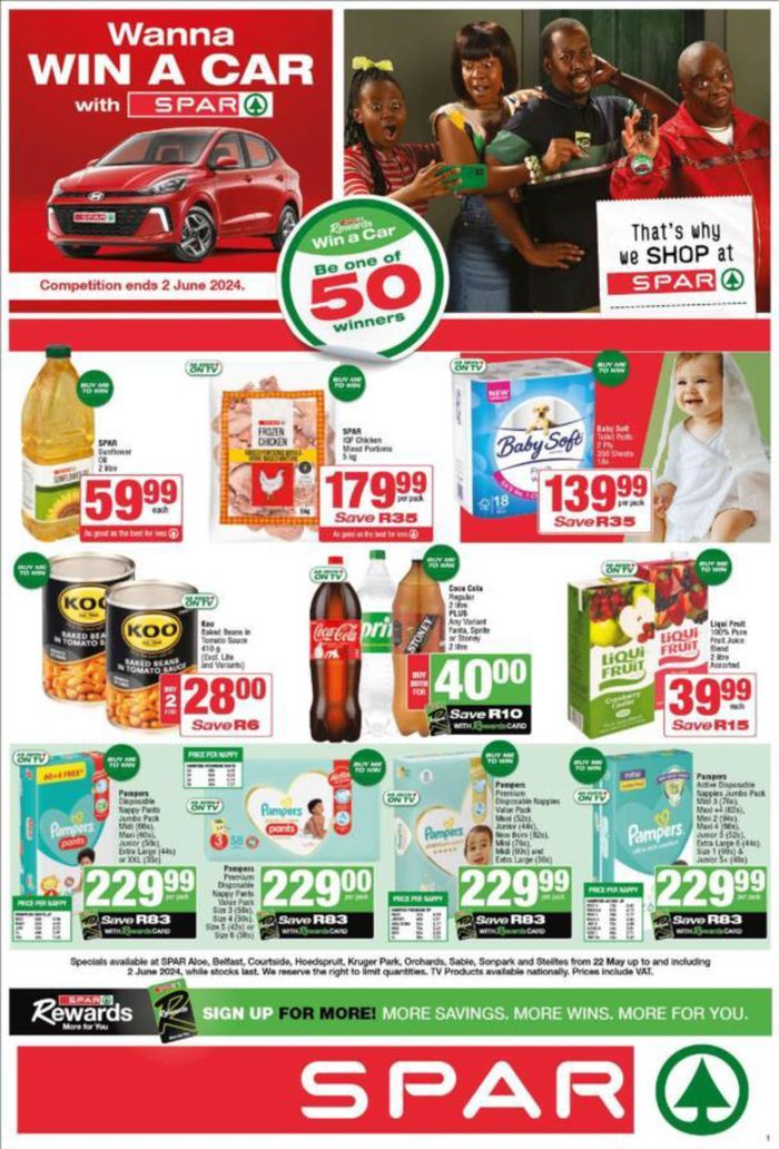 Spar Ba-Phalaborwa - Cnr Copper & Van Eck Street | Trading Hours ...