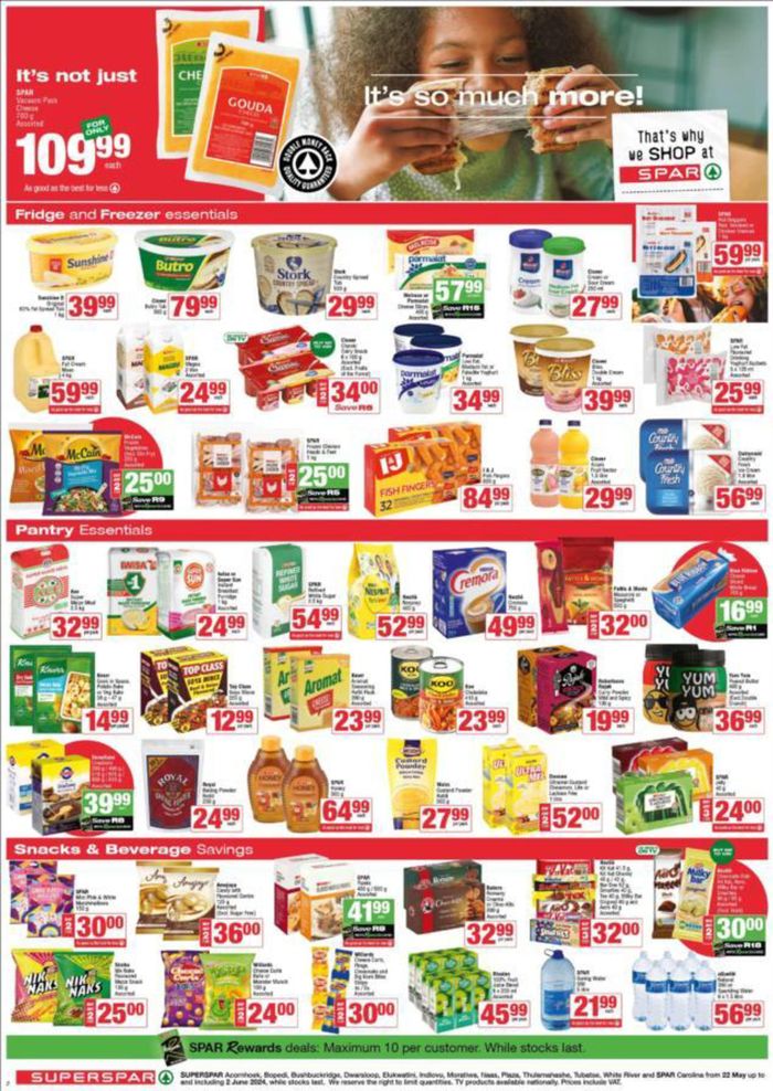 SuperSpar catalogue in Elukwatini | Store Specials | 2024/05/22 - 2024/06/02