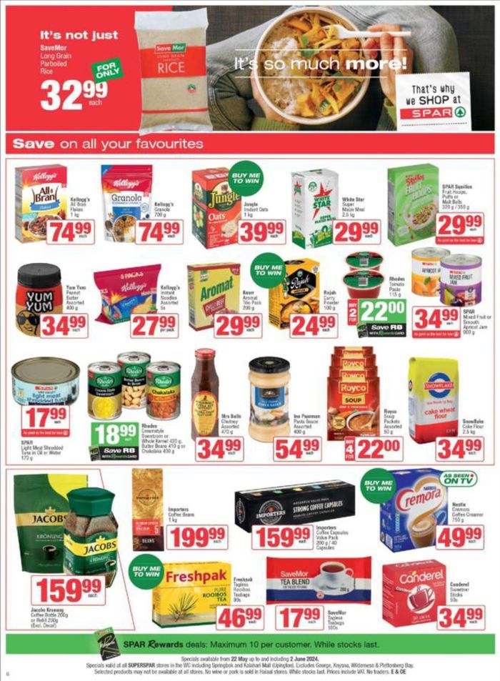 SuperSpar in Upington | Weekly Specials & Catalogues | Tiendeo