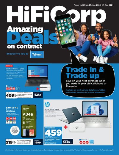 Electronics & Home Appliances offers in Pretoria | Catalogue HiFi Corp in HiFi Corp | 2024/06/03 - 2024/07/31