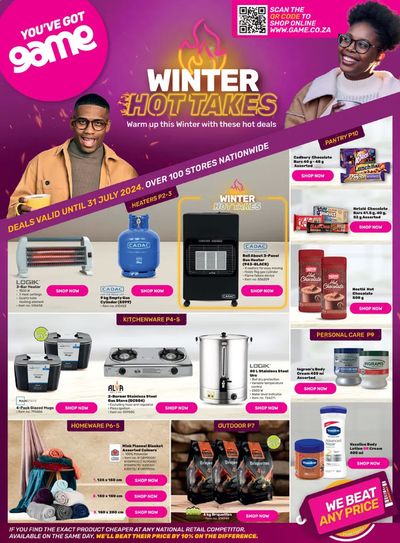 Game catalogue in Nelspruit | Winter Hot Takes! | 2024/06/05 - 2024/07/31