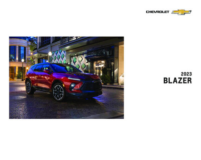 Chevrolet catalogue | 2023 chevrolet blazer | 2022/12/19 - 2023/12/19