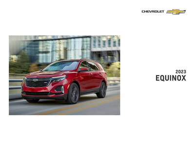 Chevrolet catalogue | 2023 chevrolet equinox | 2022/12/19 - 2023/12/19