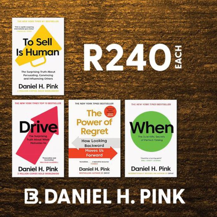 Exclusive Books catalogue | DANIEL H. PINK R240 each | 2024/06/10 - 2024/06/30