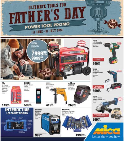 DIY & Garden offers in Germiston | Father's Day Promo in Mica | 2024/06/11 - 2024/07/07