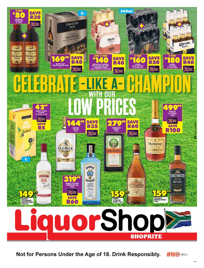 Shoprite Liquor Cape Town - Maynard Mall 55 Main Road | Trading Hours ...