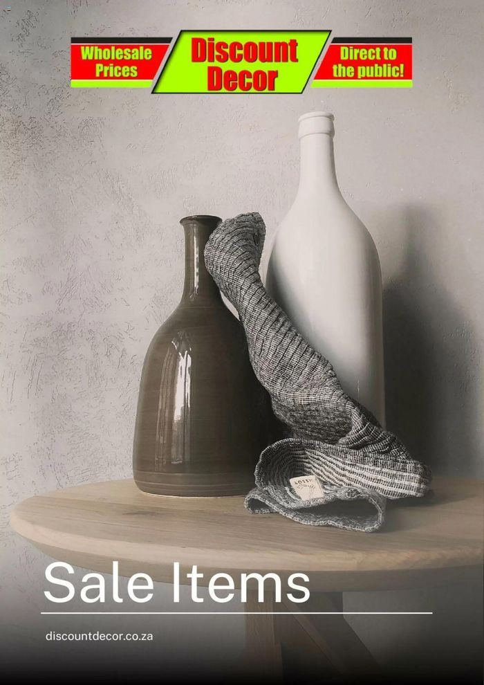 Discount Decor catalogue | Sale Items! | 2024/07/01 - 2024/07/29