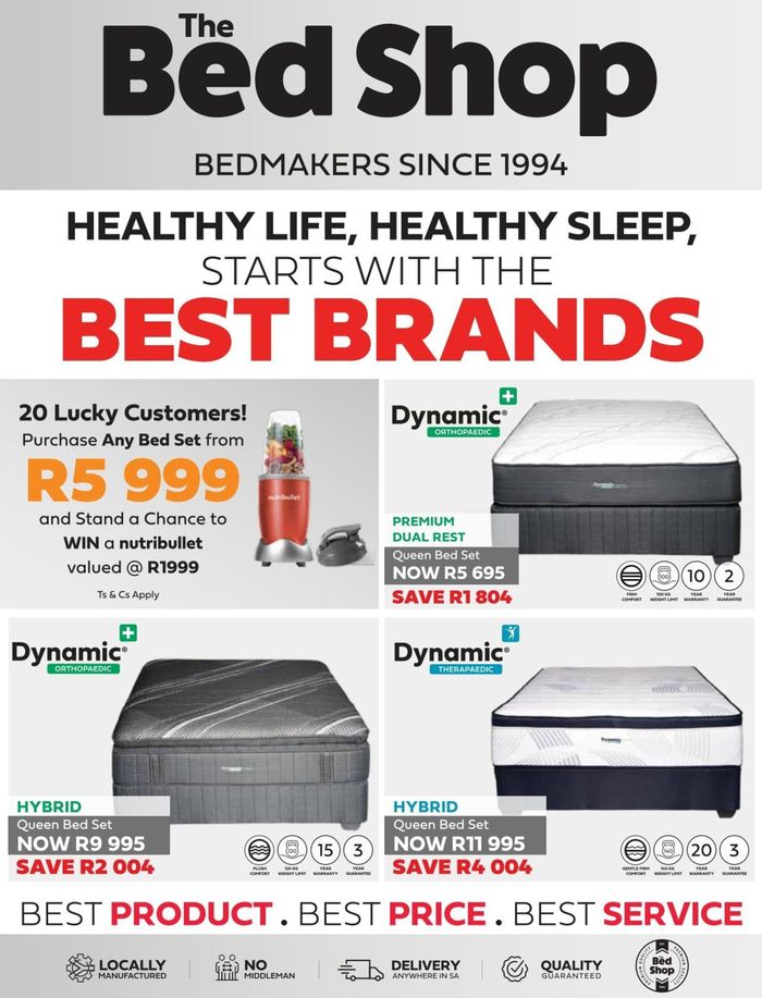 The Bed Shop catalogue in Pretoria | July 2024 Digital Catalogue | 2024/07/01 - 2024/07/31