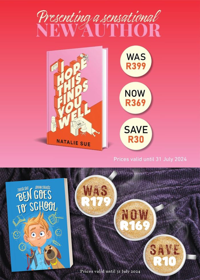 Bargain Books catalogue | Debut of the Month! | 2024/07/05 - 2024/07/31