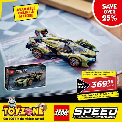 Babies, Kids & Toys offers in Benoni | LEGO sets!  in Toy Zone | 2024/07/09 - 2024/08/11