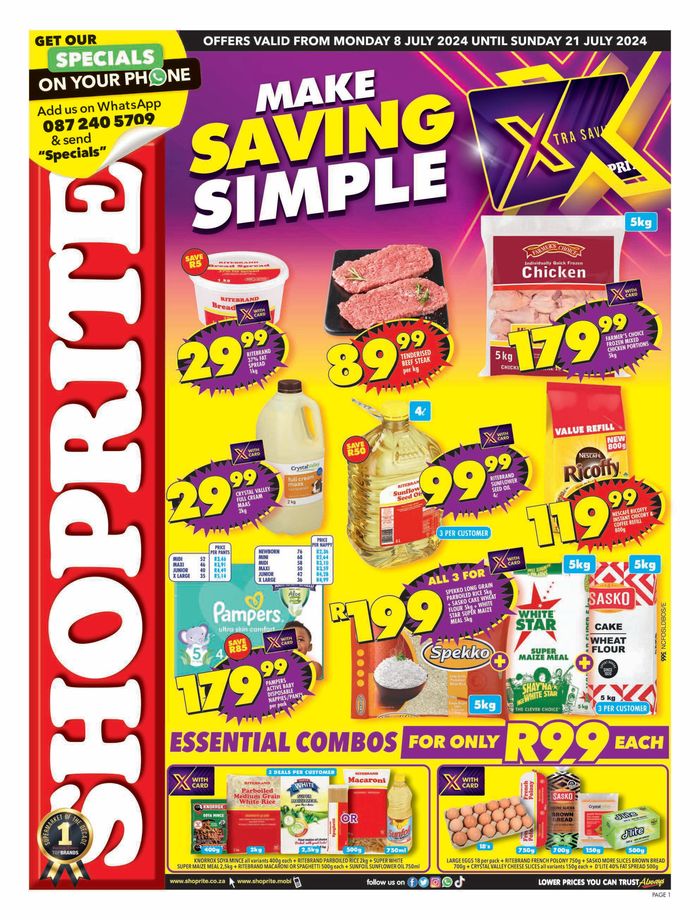 Shoprite Specials Catalogues July 2024 Tiendeo