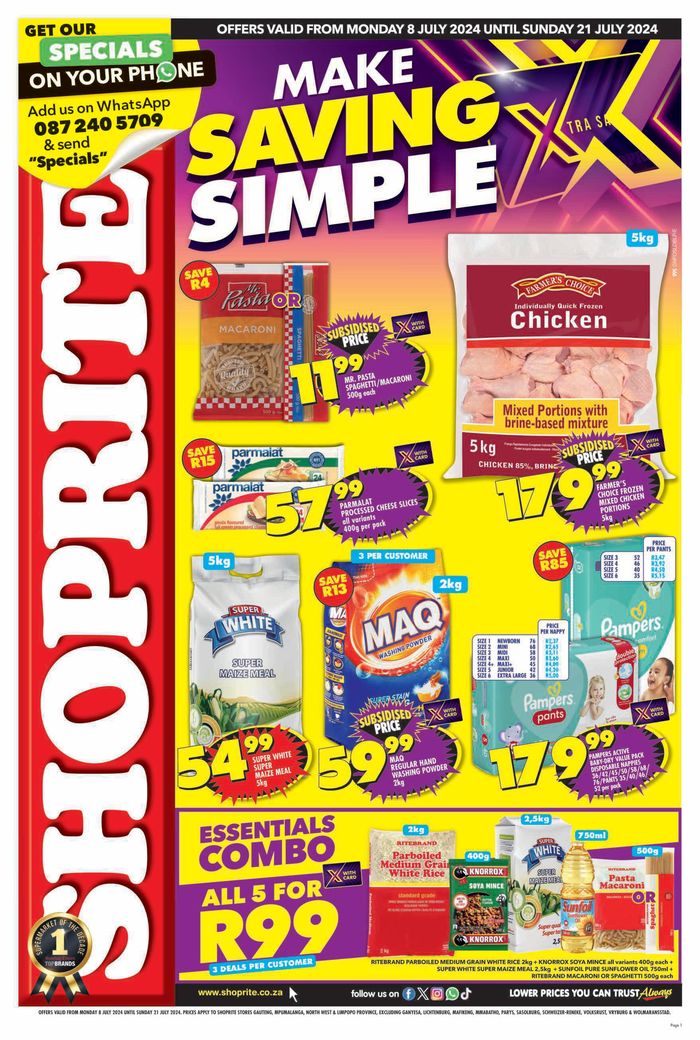 Shoprite in Pretoria | Weekly Specials & Catalogues | Tiendeo