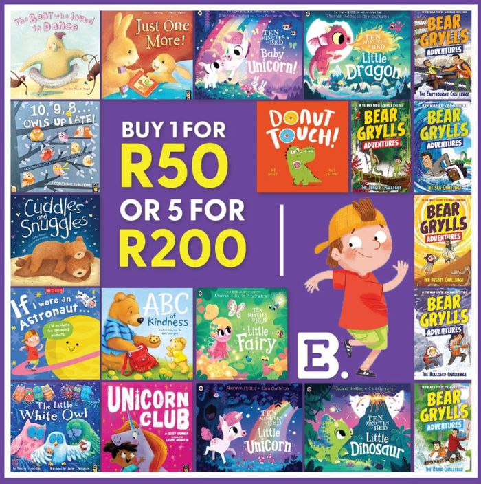 Exclusive Books catalogue | Buy 1 for R50 or 5 for R200! | 2024/07/09 - 2024/07/31