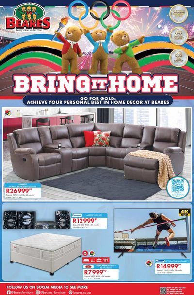 Home & Furniture offers in Boksburg | Bring It Home in Beares | 2024/07/10 - 2024/08/12