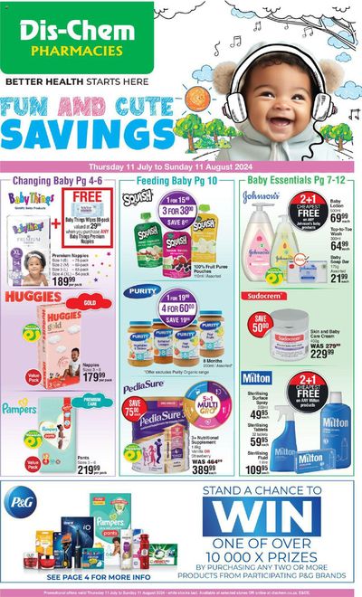Beauty & Pharmacy offers in Centurion | Dis-Chem weekly specials in Dis-Chem | 2024/07/12 - 2024/08/11